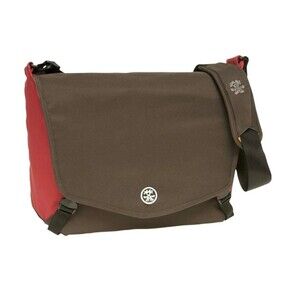 Crumpler Dreadful Considerable Embarrassment Laptop Messenger Bag Brown Red Blue